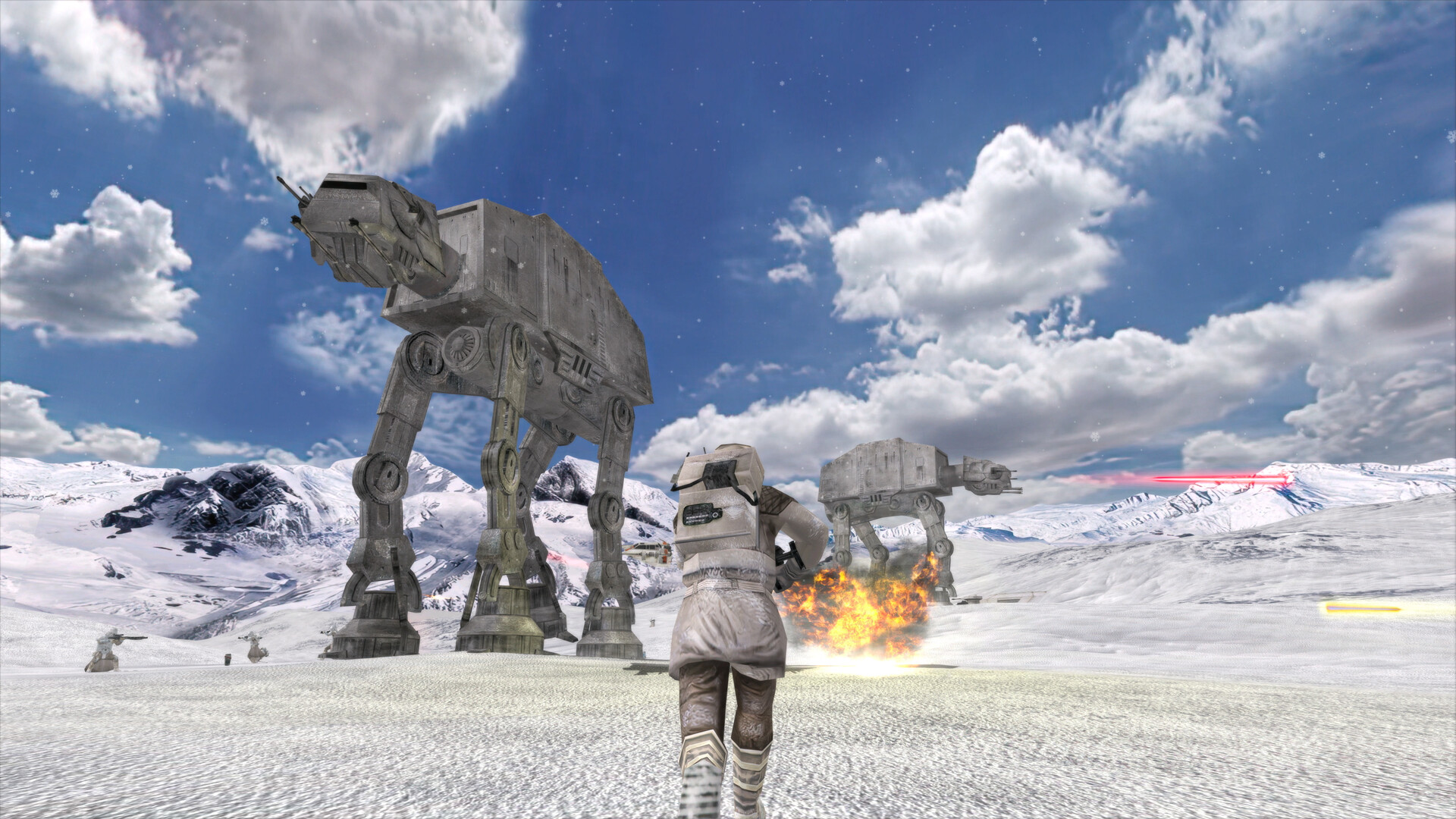 Hoth battle in Star ⁤Wars:‌ Battlefront Classic Collection