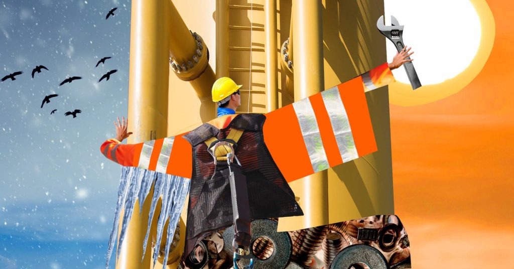 Daring Technicians Risk Lives to Repair Towering Wind Turbines Daring Technicians Risk Lives to Repair Towering Wind Turbines