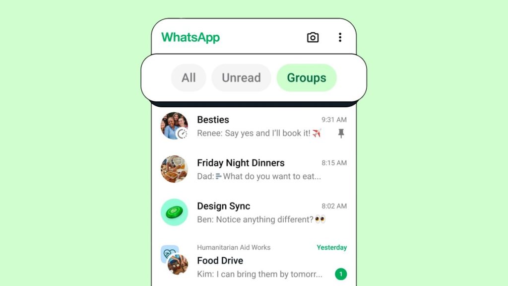 WhatsApp Introduces Filters for Effortless Message Search