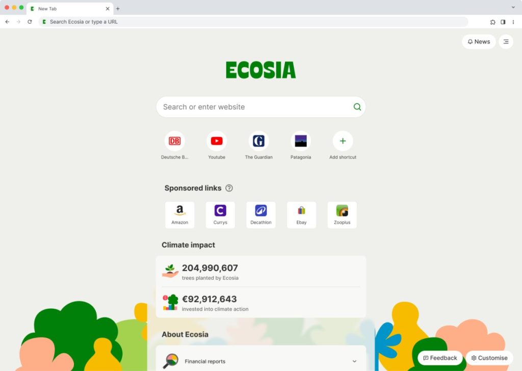 Ecosia Launches Cross-Platform Browser for Eco-Friendly Searching Ecosia Launches Cross-Platform Browser for Eco-Friendly Searching
