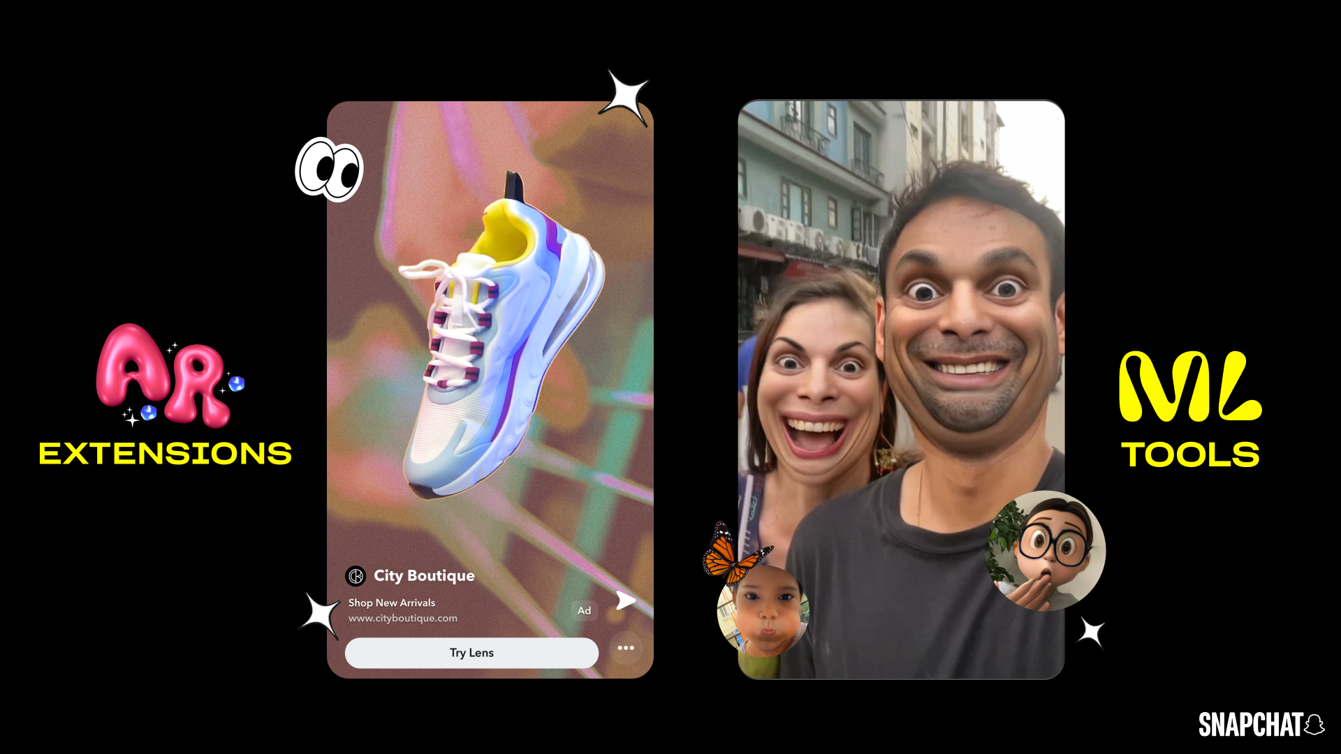 Snapchat's ML Tools and AR Extensions